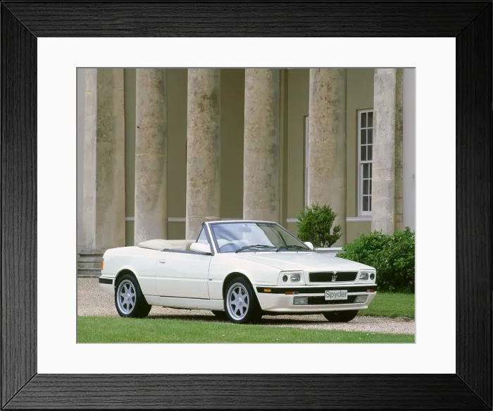 Framed Print : 1993 Maserati Spyder Framed Print : 1993 Maserati Spyder