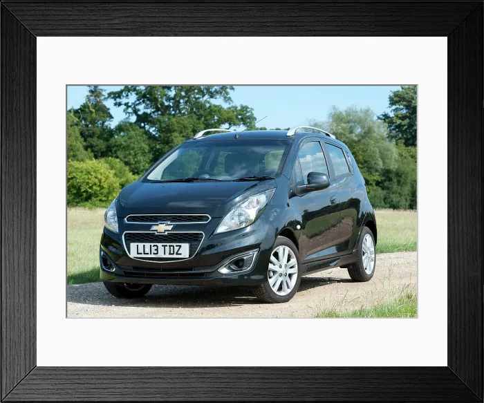 Framed Print : 2013 Chevrolet Spark LTZ Framed Print : 2013 Chevrolet Spark LTZ