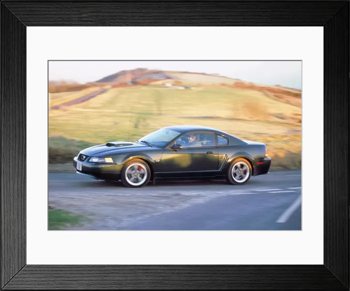 Framed Print : 2002 Ford Mustang Bullitt Framed Print : 2002 Ford Mustang Bullitt