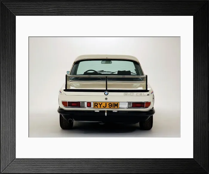 Framed Print : 1974 BMW 3.0 CSL Batmobile Framed Print : 1974 BMW 3.0 CSL Batmobile