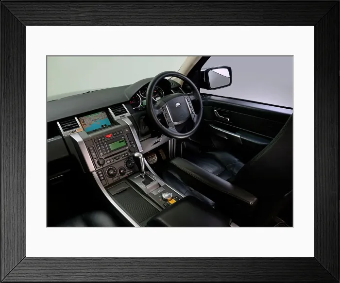 Framed Print : 2007 Range Rover Sport Framed Print : 2007 Range Rover Sport