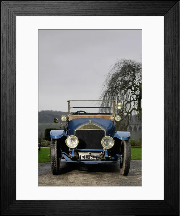 Framed Print : Napier open tourer 1913. Artist: Simon Clay Framed Print : Napier open tourer 1913. Artist: Simon Clay