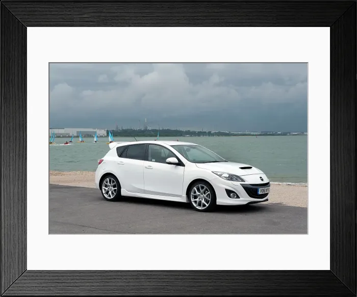 Framed Print : 2012 Mazda 3 MPS Framed Print : 2012 Mazda 3 MPS