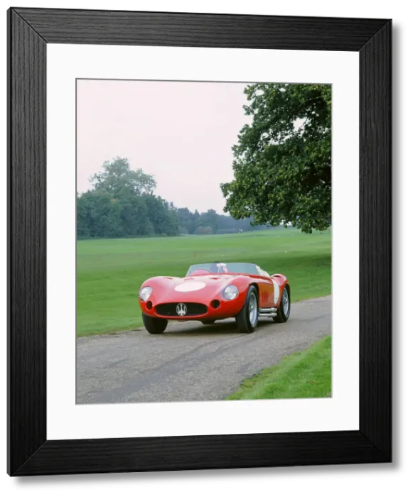 Framed Print : 1956 Maserati 300S Framed Print : 1956 Maserati 300S