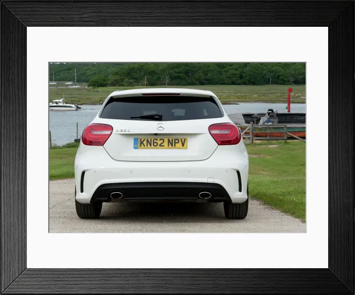 Framed Print : 2013 Mercedes Benz A Class 250 AMG
