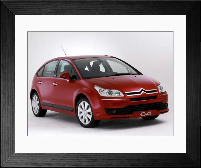 Framed Print : 2004 Citroen C4 Framed Print : 2004 Citroen C4