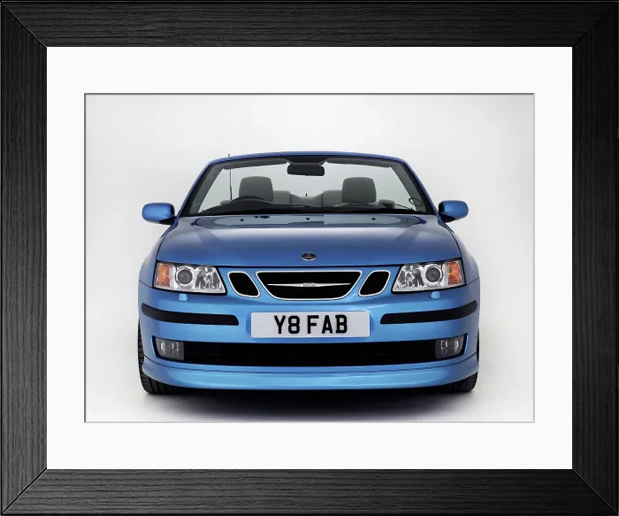 Framed Print : 2007 Saab 9-3 Cabriolet Framed Print : 2007 Saab 9-3 Cabriolet