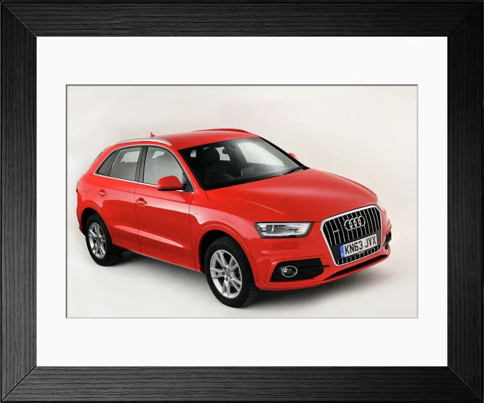 Framed Print : 2013 Audi Q3 Framed Print : 2013 Audi Q3
