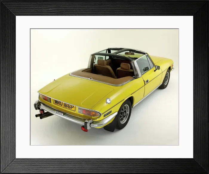 Framed Print : 1976 Triumph Stag Framed Print : 1976 Triumph Stag