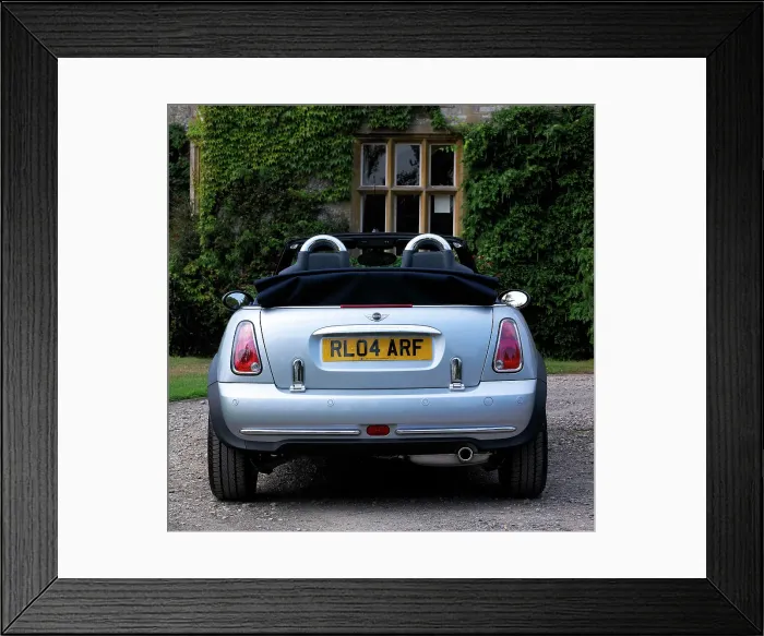 Framed Print : 2004 Mini Cooper Convertible Framed Print : 2004 Mini Cooper Convertible