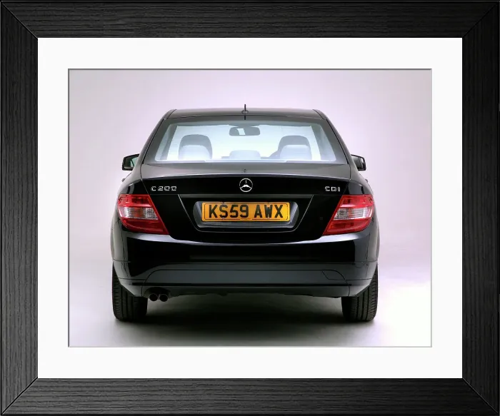 Framed Print : 2009 Mercedes Benz C200 Framed Print : 2009 Mercedes Benz C200