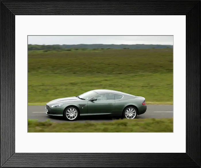 Framed Print : 2005 Aston Martin DB9 Framed Print : 2005 Aston Martin DB9