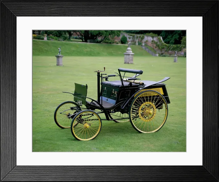 Framed Print : An 1894 Benz Velo Framed Print : An 1894 Benz Velo
