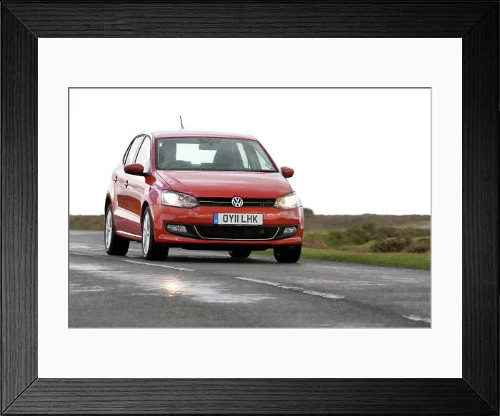 Framed Print : 2011 Volkswagen Polo SEL 1.2 Tsi Framed Print : 2011 Volkswagen Polo SEL 1.2 Tsi