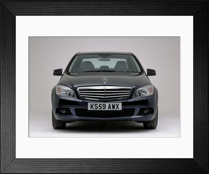 Framed Print : 2009 Mercedes Benz C200 Framed Print : 2009 Mercedes Benz C200