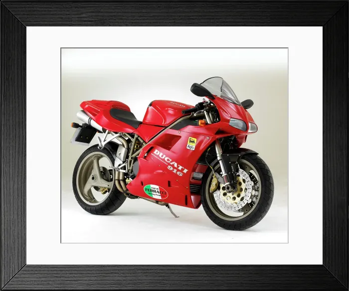 Framed Print : 1995 Ducati 916 Framed Print : 1995 Ducati 916