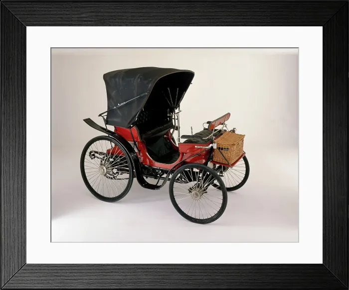 Framed Print : An 1894 Peugeot 3.5hp Framed Print : An 1894 Peugeot 3.5hp