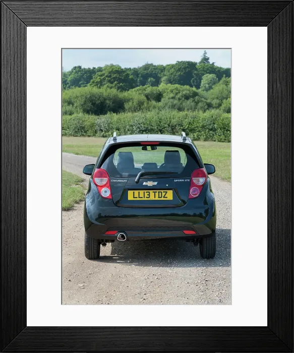 Framed Print : 2013 Chevrolet Spark LTZ Framed Print : 2013 Chevrolet Spark LTZ