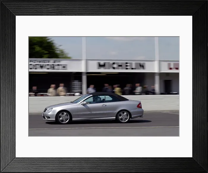 Framed Print : 2004 Mercedes Benz CLK Convertible Framed Print : 2004 Mercedes Benz CLK Convertible