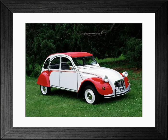 Framed Print : 1990 Citroen 2CV 6 Framed Print : 1990 Citroen 2CV 6