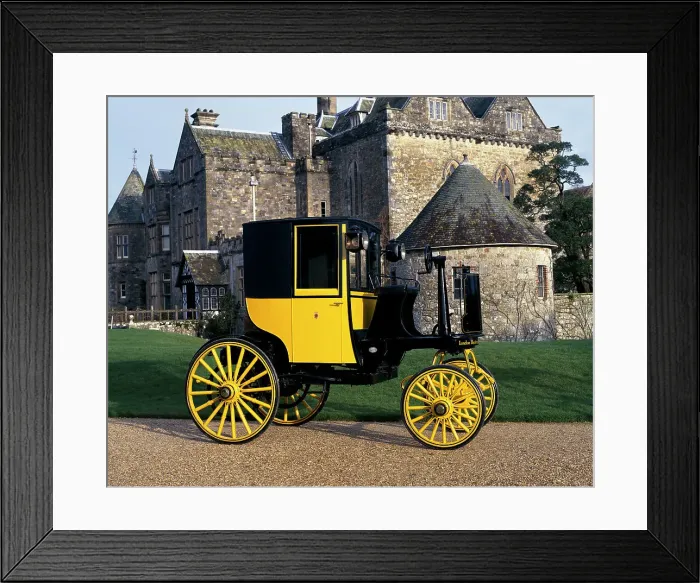Framed Print : 1897 Bersey Electric Taxi Framed Print : 1897 Bersey Electric Taxi