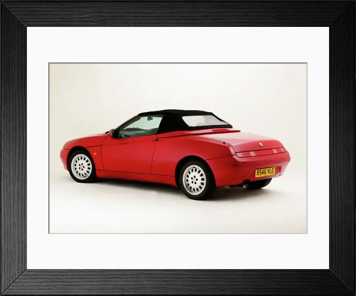 Framed Print : 1997 Alfa Romeo Spyder Framed Print : 1997 Alfa Romeo Spyder