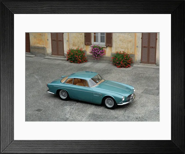Framed Print : 1956 Maserati GT 2000 Alemanno Framed Print : 1956 Maserati GT 2000 Alemanno