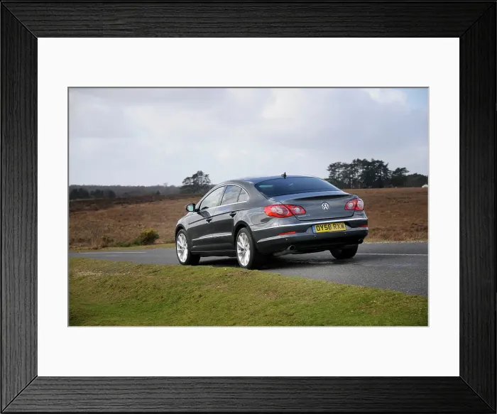 Framed Print : 2009 Volkswagen Passat CC Coupe Framed Print : 2009 Volkswagen Passat CC Coupe