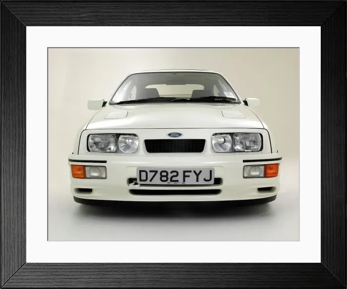 Framed Print : 1986 Ford Sierra RS Cosworth Framed Print : 1986 Ford Sierra RS Cosworth