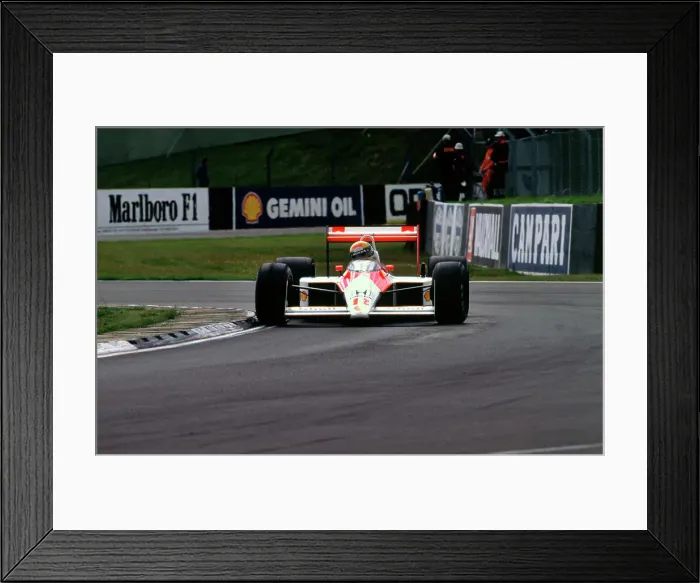 Framed Print : Ayrton Senna in the McLaren MP4-4 1988 British Grand Prix Silverstone Framed Print : Ayrton Senna in the McLaren MP4-4 1988 British Grand Prix Silverstone