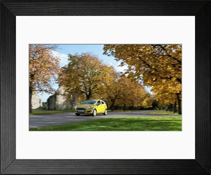 Framed Print : 2013 Ford Fiesta Econetic Framed Print : 2013 Ford Fiesta Econetic