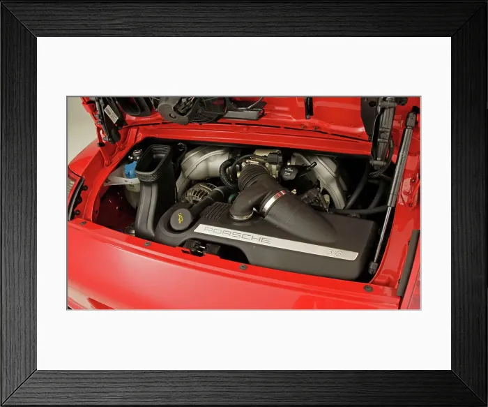 Framed Print : 2004 Porsche 911 Carrera 2s Framed Print : 2004 Porsche 911 Carrera 2s