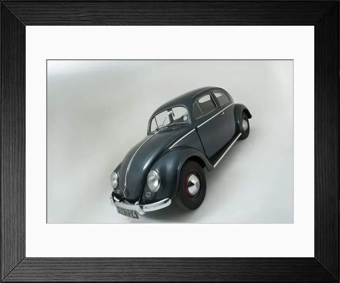 Framed Print : 1953 Volkswagen Beetle Export Framed Print : 1953 Volkswagen Beetle Export