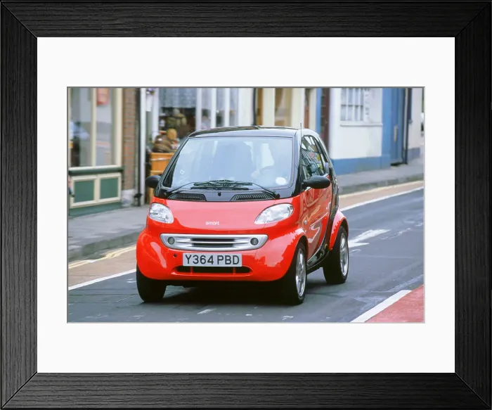 Framed Print : 2001 Smart car Framed Print : 2001 Smart car