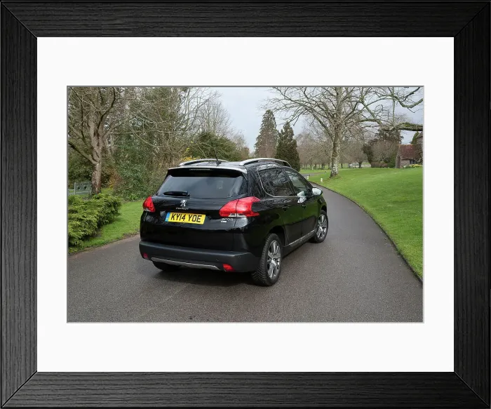 Framed Print : 2014 Peugeot 2008 Hdi Feline Framed Print : 2014 Peugeot 2008 Hdi Feline