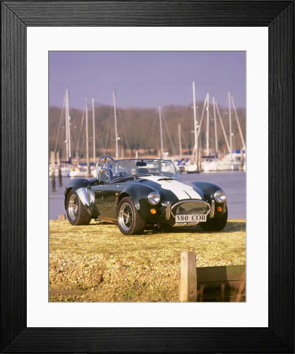 Framed Print : 1999 AC Cobra Brooklands Framed Print : 1999 AC Cobra Brooklands