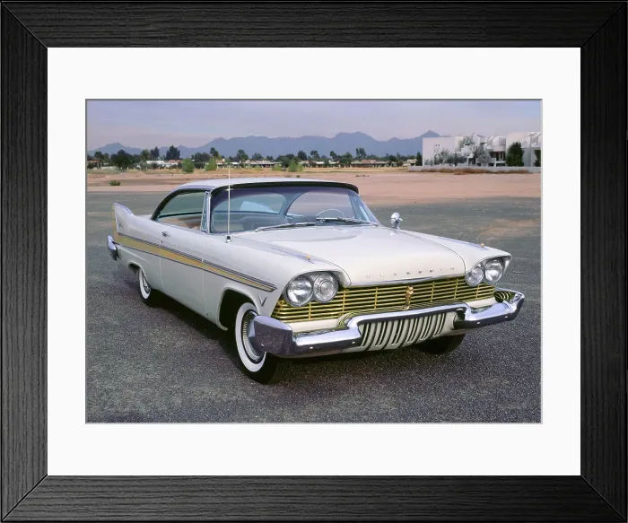 Framed Print : 1957 Plymouth Fury Framed Print : 1957 Plymouth Fury