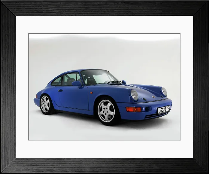 Framed Print : 1992 Porsche 964 RS Framed Print : 1992 Porsche 964 RS