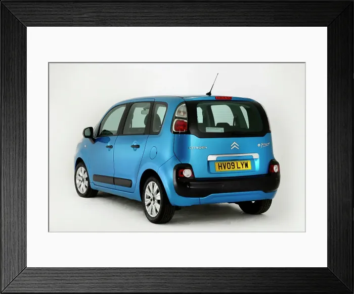 Framed Print : 2009 Citroen C3 Picasso Framed Print : 2009 Citroen C3 Picasso