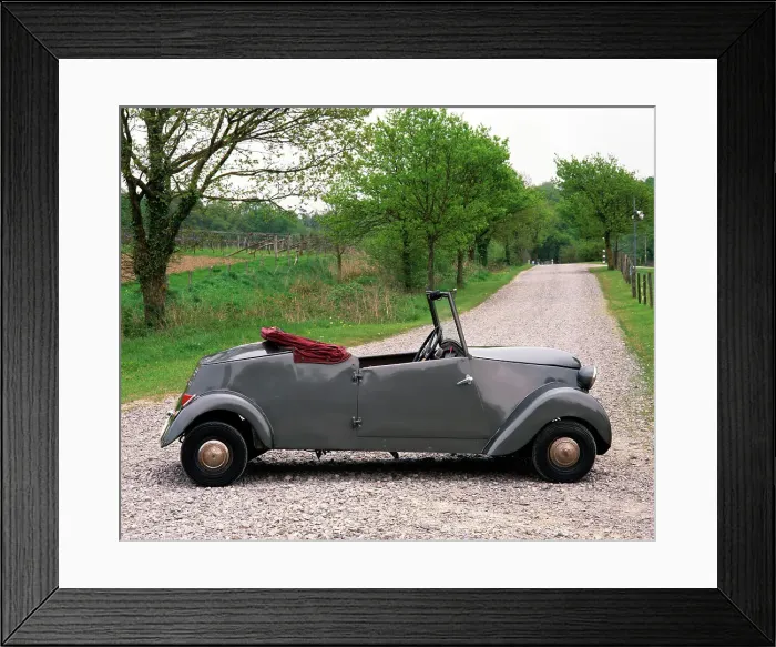 Framed Print : A 1955 BMA Hazelcar Electric Framed Print : A 1955 BMA Hazelcar Electric