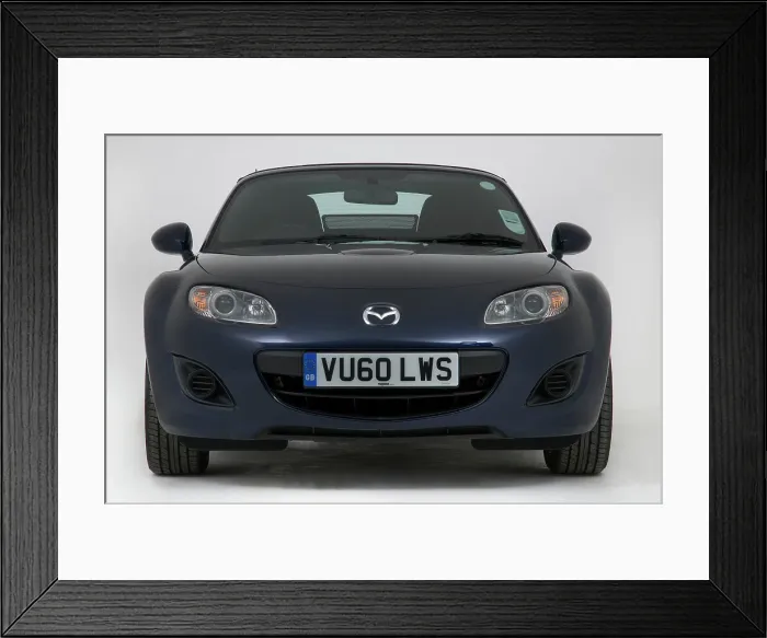 Framed Print : 2010 Mazda MX5 Framed Print : 2010 Mazda MX5