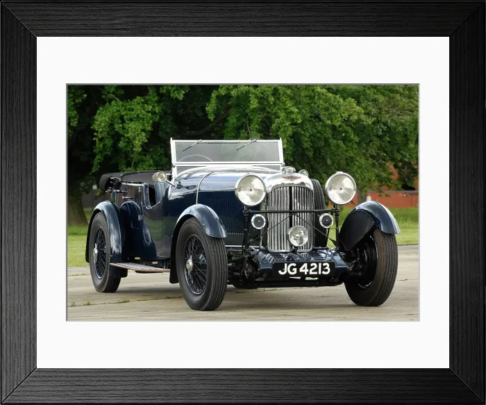 Framed Print : 1934 Lagonda 16-80 T2 Special Tourer Framed Print : 1934 Lagonda 16-80 T2 Special Tourer
