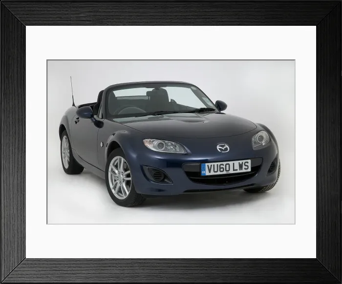 Framed Print : 2010 Mazda MX5