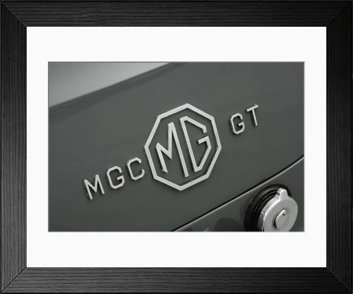 Framed Print : 1968 MG C GT Framed Print : 1968 MG C GT