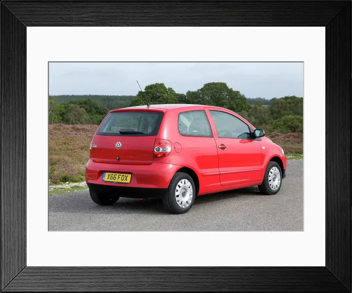 Framed Print : 2011 Volkswagen Fox Urban Framed Print : 2011 Volkswagen Fox Urban