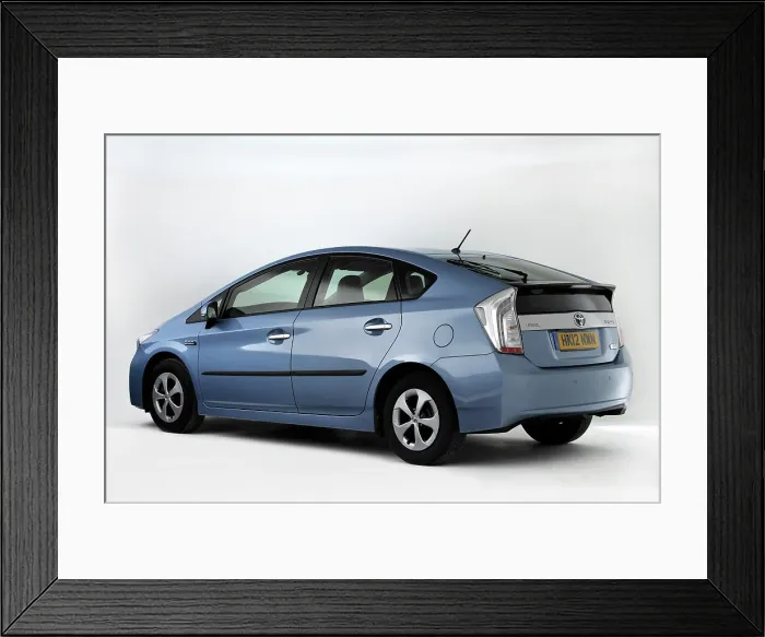 Framed Print : 2012 Toyota Prius Framed Print : 2012 Toyota Prius