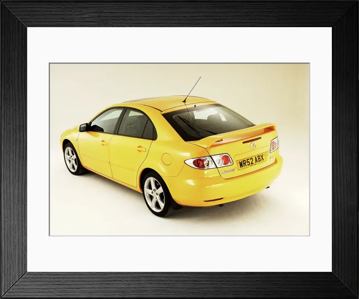Framed Print : 2002 Mazda 6 Framed Print : 2002 Mazda 6