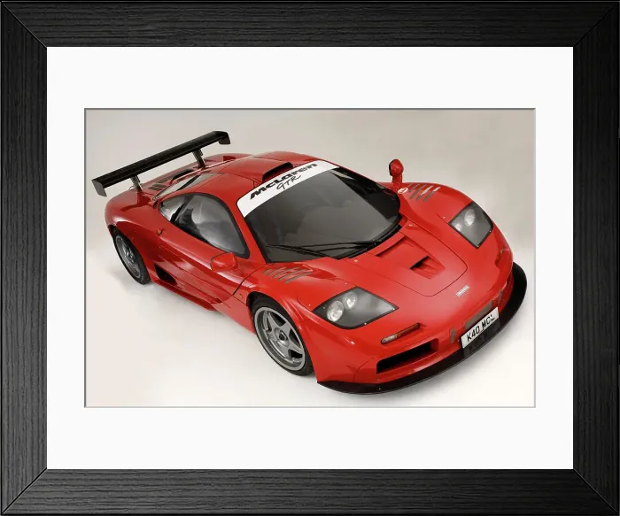 Framed Print : 1996 Mclaren F1 GTR Framed Print : 1996 Mclaren F1 GTR