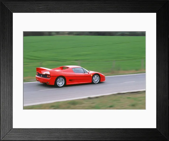 Framed Print : 1996 Ferrari F50 Framed Print : 1996 Ferrari F50