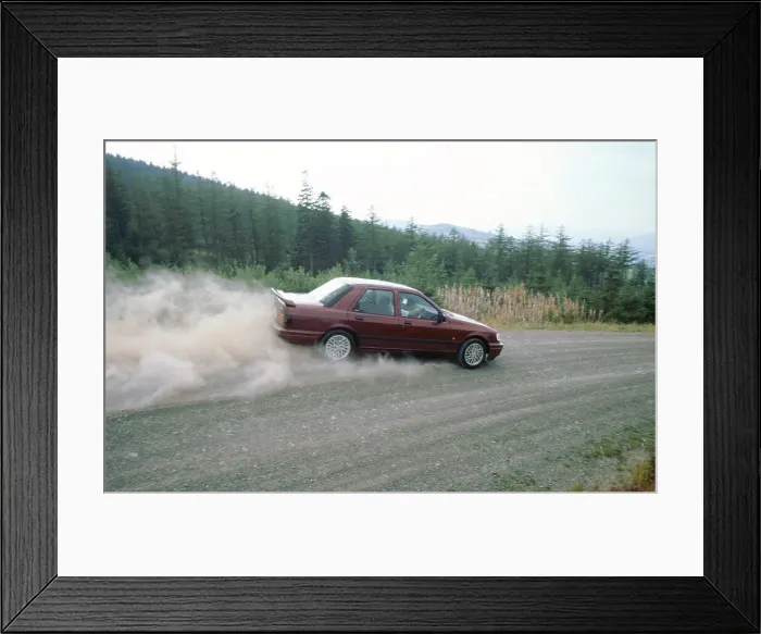Framed Print : 1990 Ford Sierra Cosworth 4x4 Framed Print : 1990 Ford Sierra Cosworth 4x4